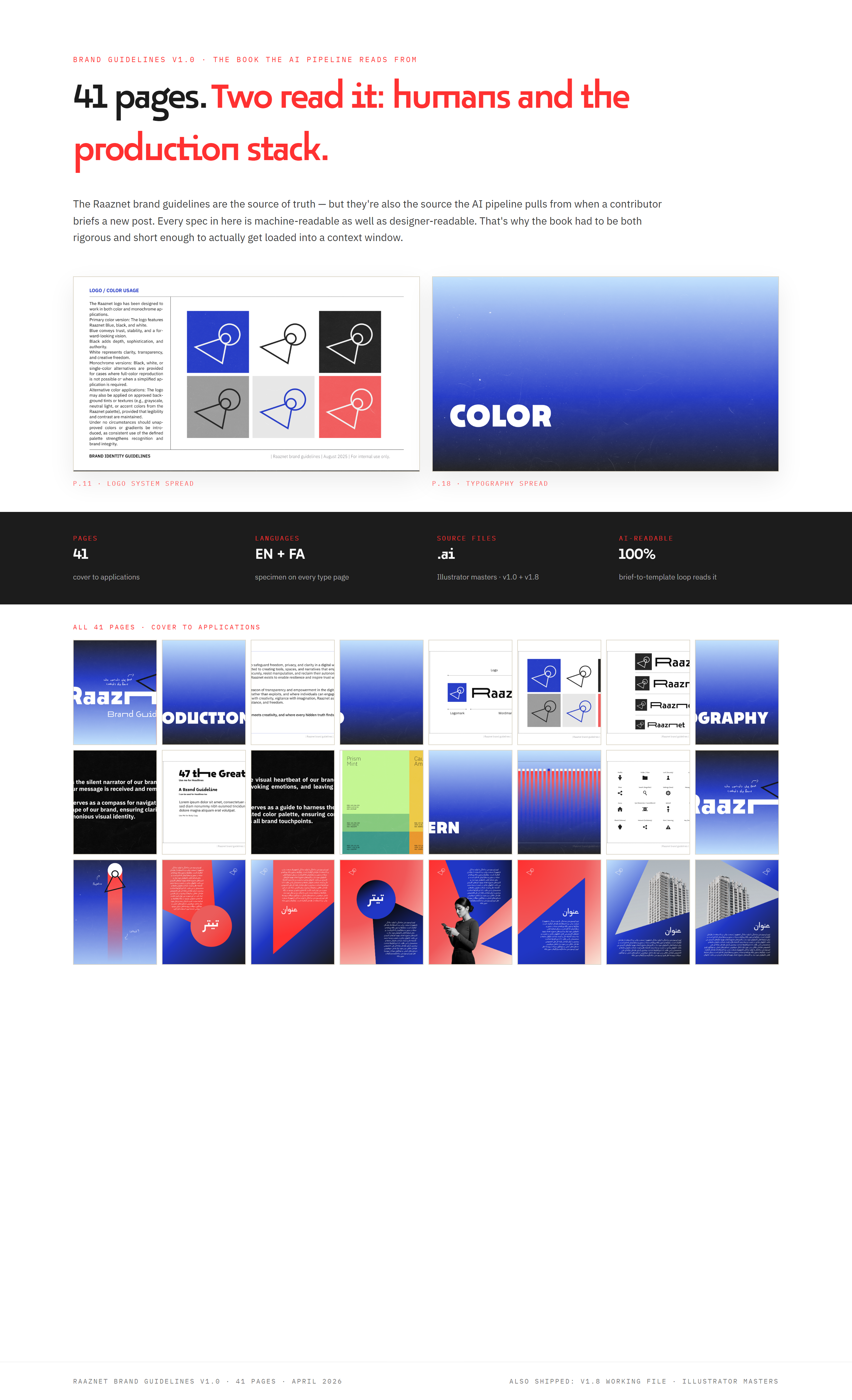 Brand Guidelines v1.0 — 41-page book
